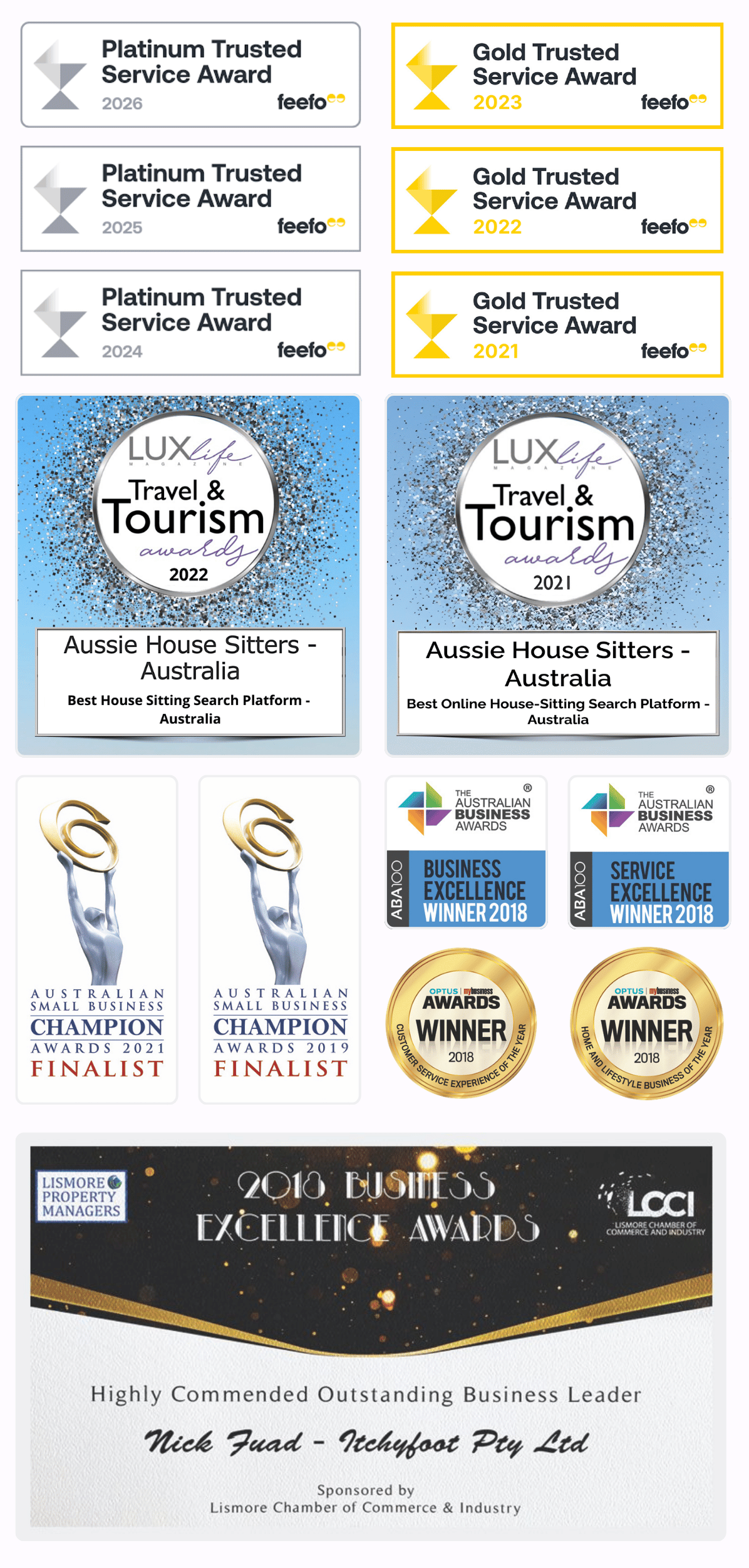aussie house sitters award winning platform and customer support